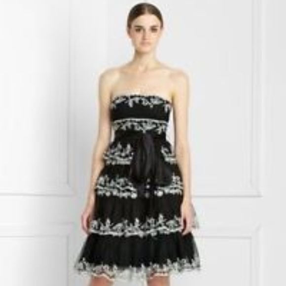 ⭐️HOST PICK⭐️ BCBGMaxAzria Black Tiered Dress, 6 - Picture 8 of 8